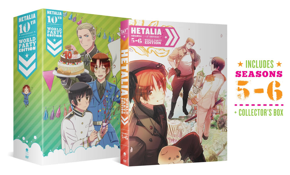 Hetalia 10th Anniversary World Party Collection 2 DVD - Collectors