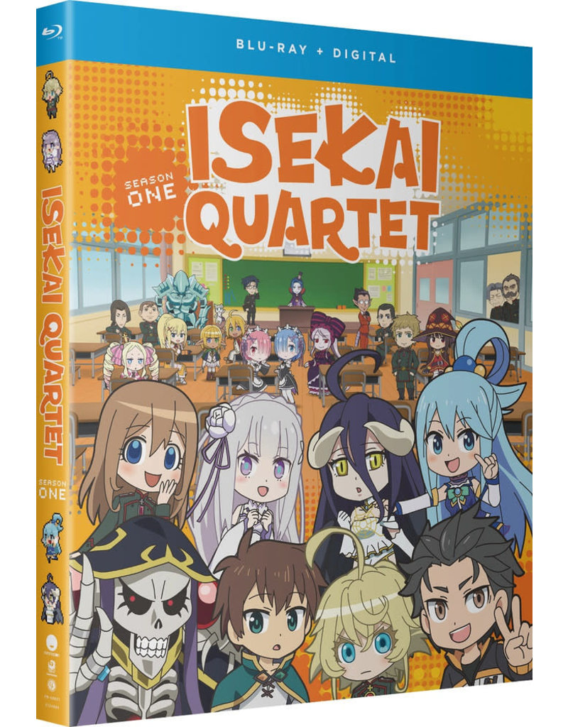 Crunchyroll Ent Isekai Quartet Season 1 Blu-Ray