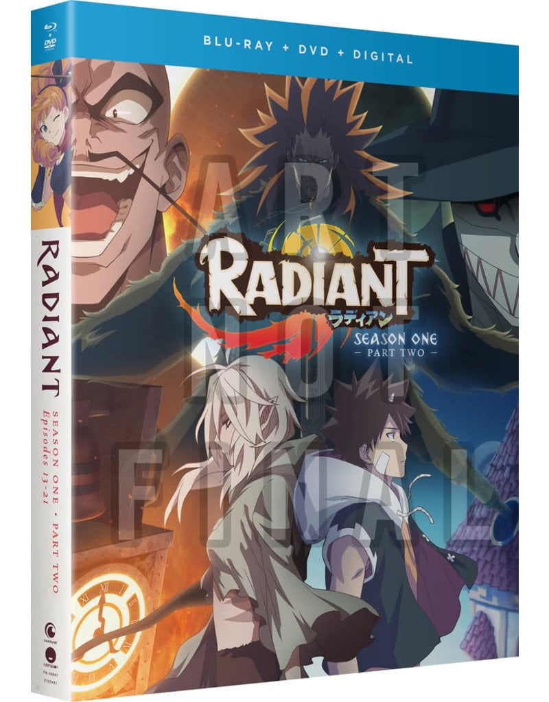 Crunchyroll Ent Radiant Season 1 Part 2 Blu-Ray/DVD