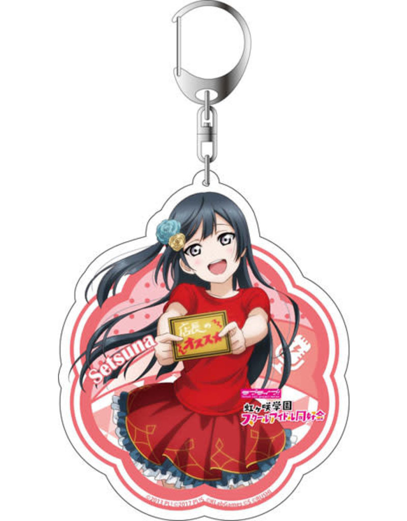 Contents Seed Love Live! Nijigasaki HS Deka Keychain Odaiba Gamers Vers.