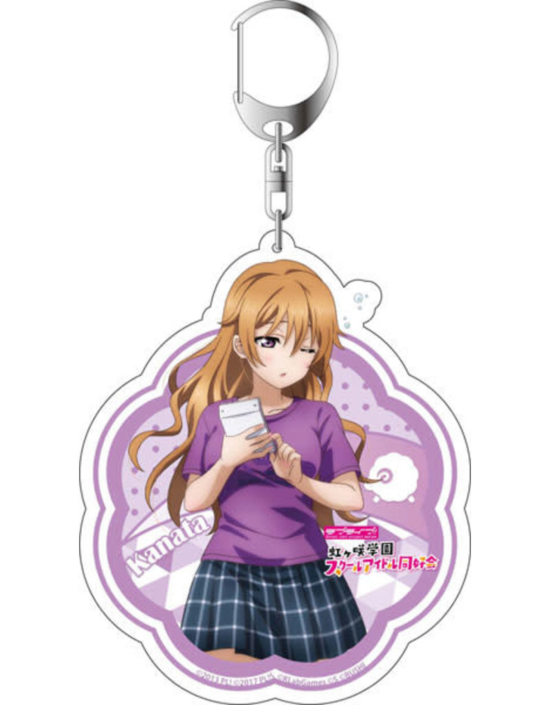 Contents Seed Love Live! Nijigasaki HS Deka Keychain Odaiba Gamers Vers.