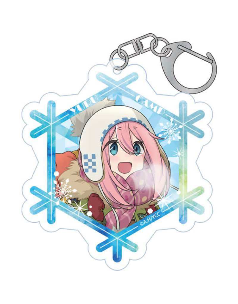 Furyu Yuru Camp First Snow Camp Acrylic Keychain Nadeshiko