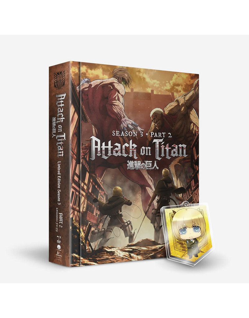 Attack On Titan Season 3 Part 2 LE Blu-Ray/DVD - Collectors Anime LLC