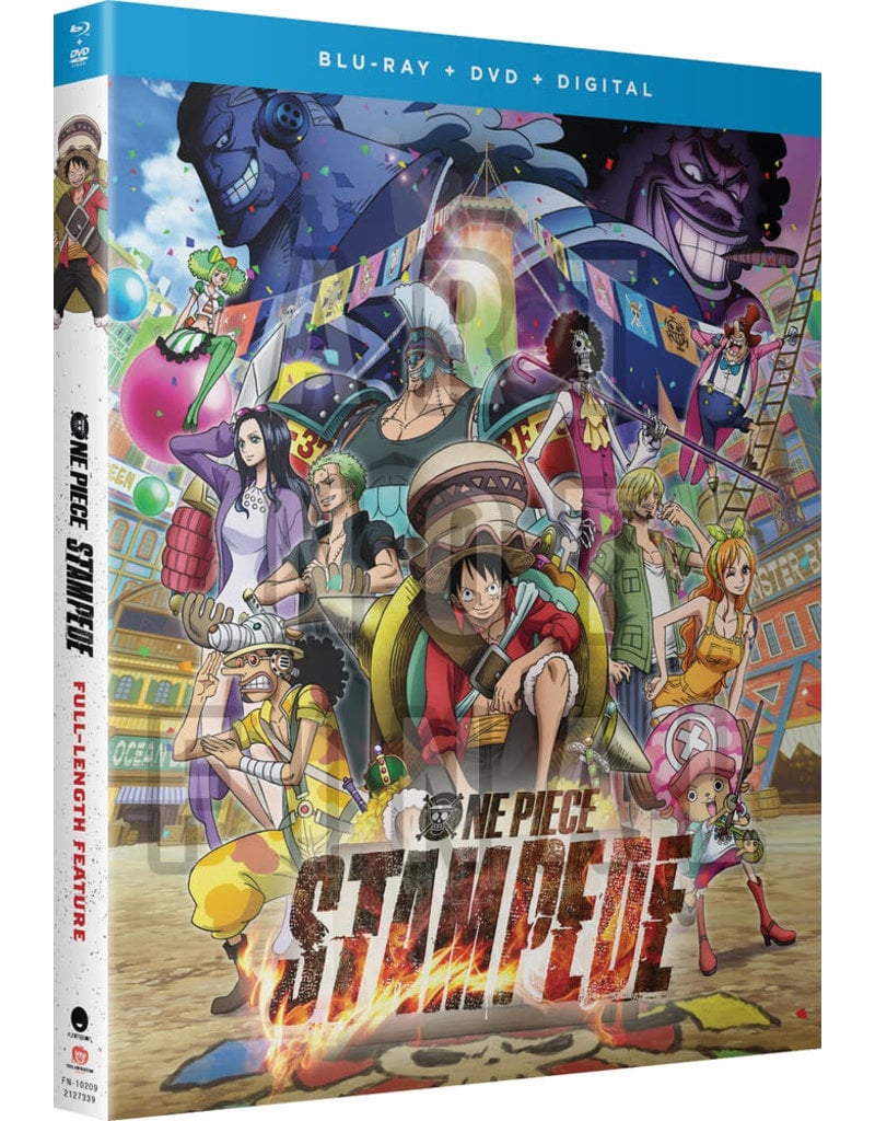 Funimation Entertainment One Piece Film Stampede Blu-Ray/DVD