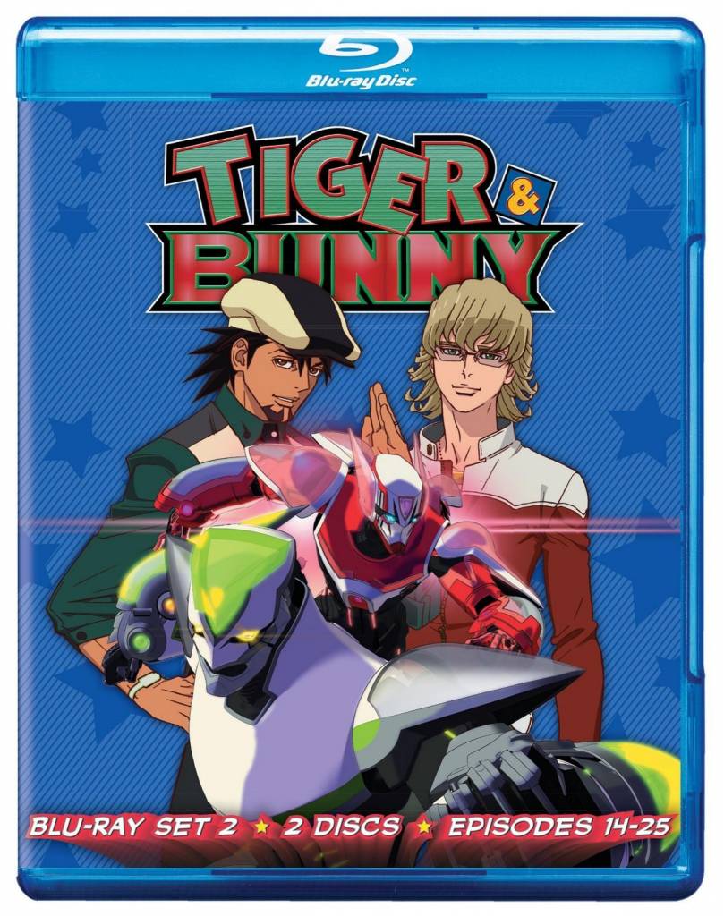 TIGER&BUNNY Blu-rayディスク　セット Viz Media Tiger & Bunny Set 2 BD - Collectors Anime LLC