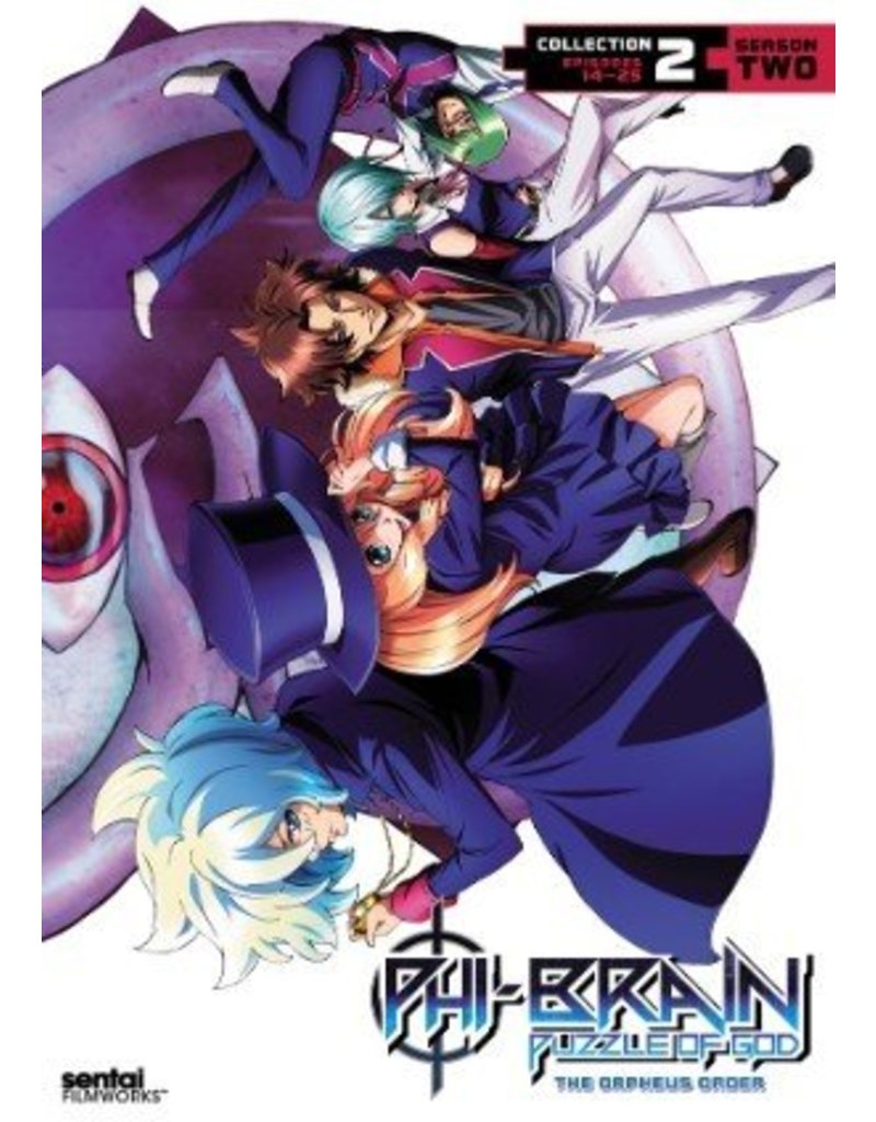 Sentai Filmworks Phi Brain Season 2 Collection 2 DVD*