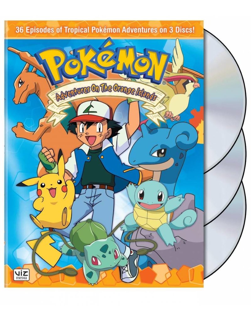 Viz Media Pokemon Adventures on the Orange Islands (Season 2) DVD ...