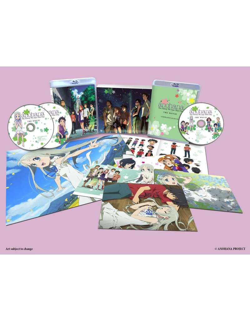 Aniplex of America Inc Anohana The Flower We Saw That Day Collector's Ed Blu-ray/DVD/CD