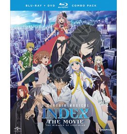Funimation Entertainment Certain Magical Index the Movie Blu-Ray/DVD
