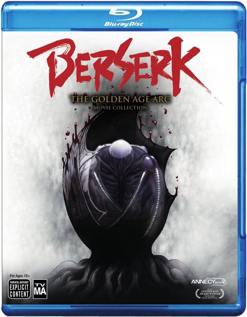 Viz Media Berserk the Golden Age Movie Collection Blu-Ray