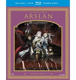 Funimation Entertainment Heroic Legend of Arslan, The Season 1 Part 2 Blu-Ray/DVD