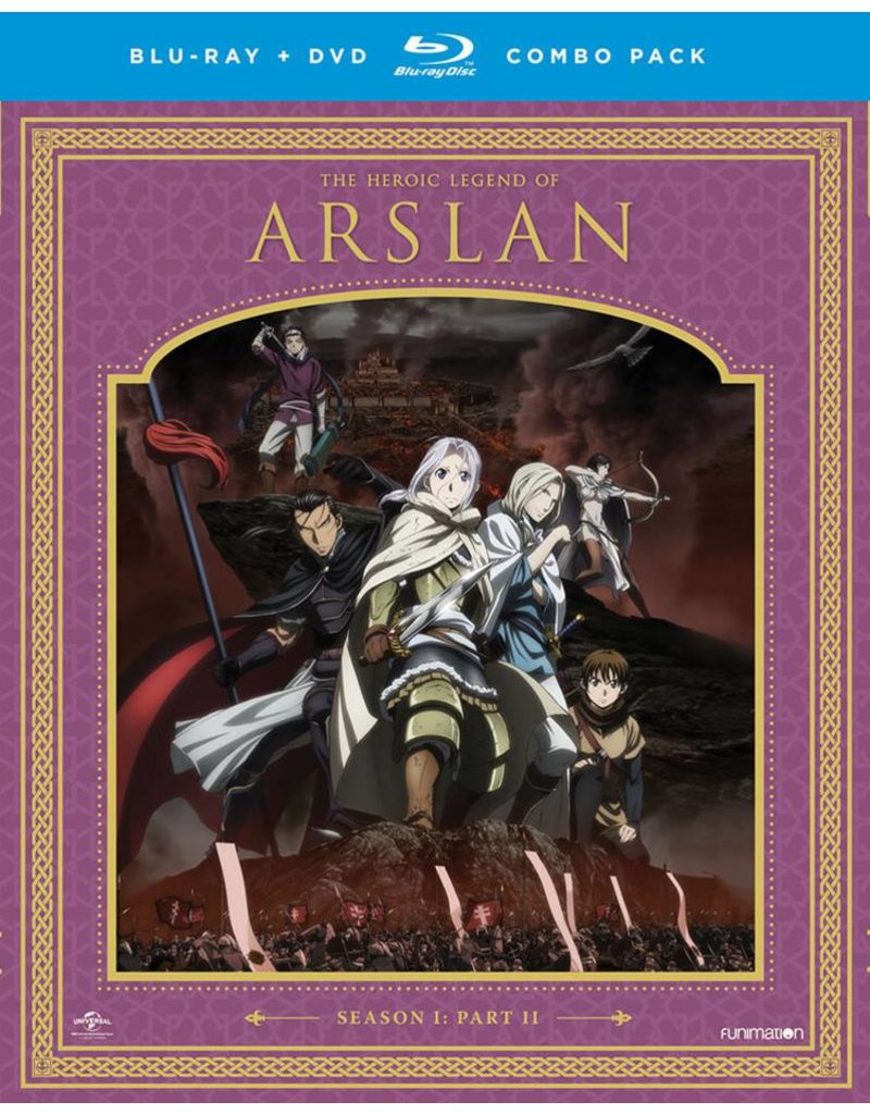 Crunchyroll Ent Heroic Legend of Arslan, The Season 1 Part 2 Blu-Ray/DVD