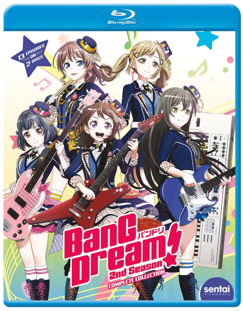 Sentai Filmworks BanG Dream! Season 2 Blu-Ray