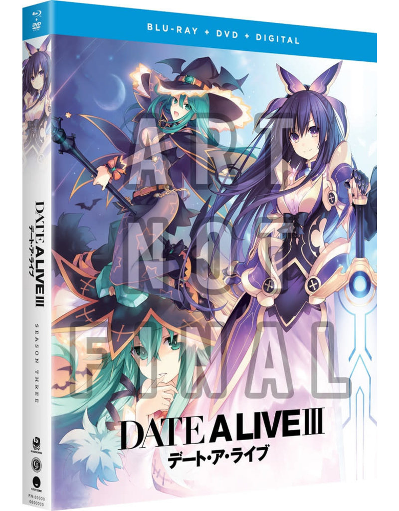 Crunchyroll Ent Date A Live III Blu-Ray/DVD