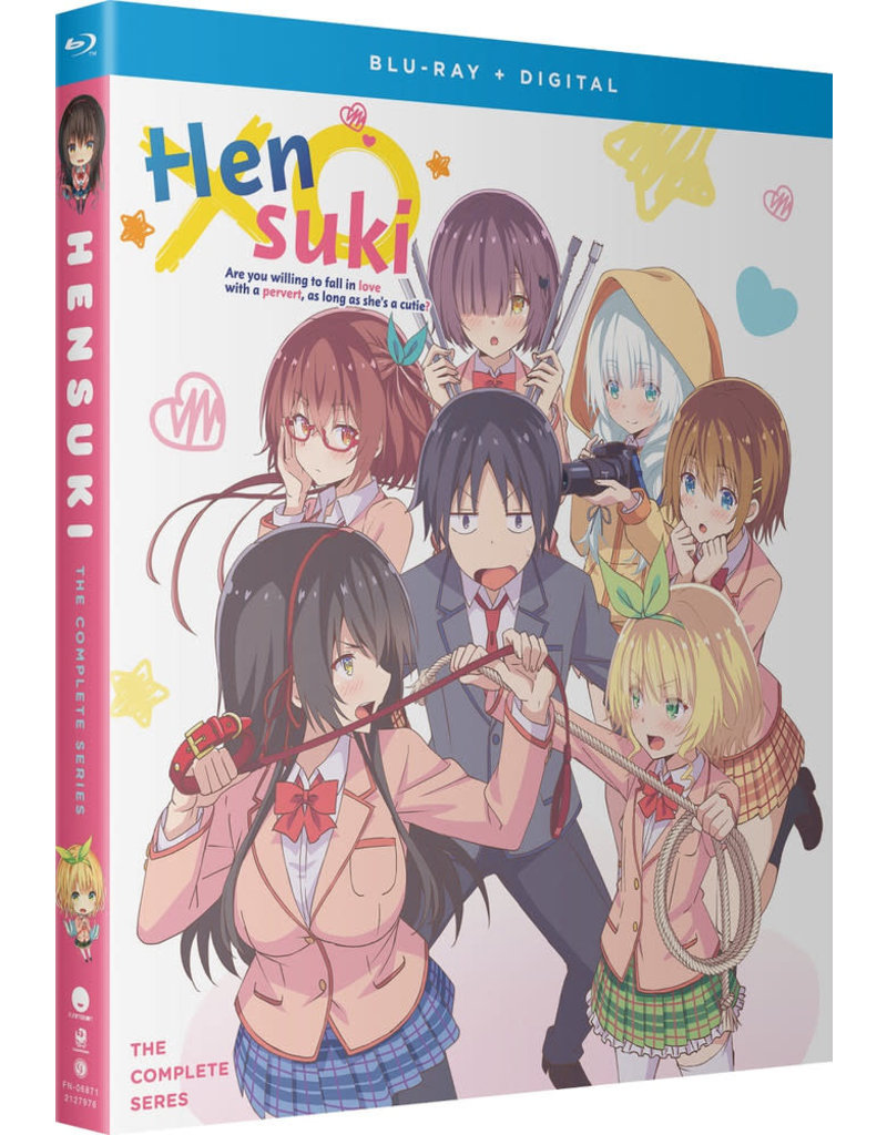 Crunchyroll Ent Hensuki Are You Willing To Fall In Love With A Pervert As Long As She's A Cutie? Blu-Ray
