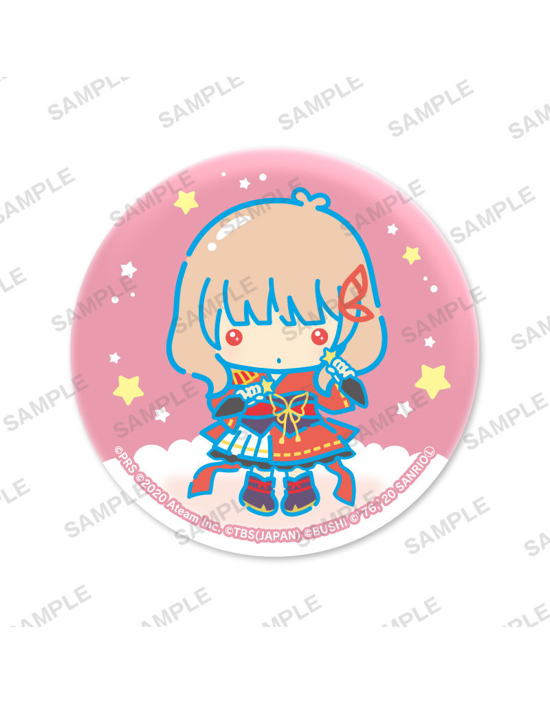 Bushiroad Revue Starlight x Sanrio Little Twin Stars Can Badge Rinmeikan