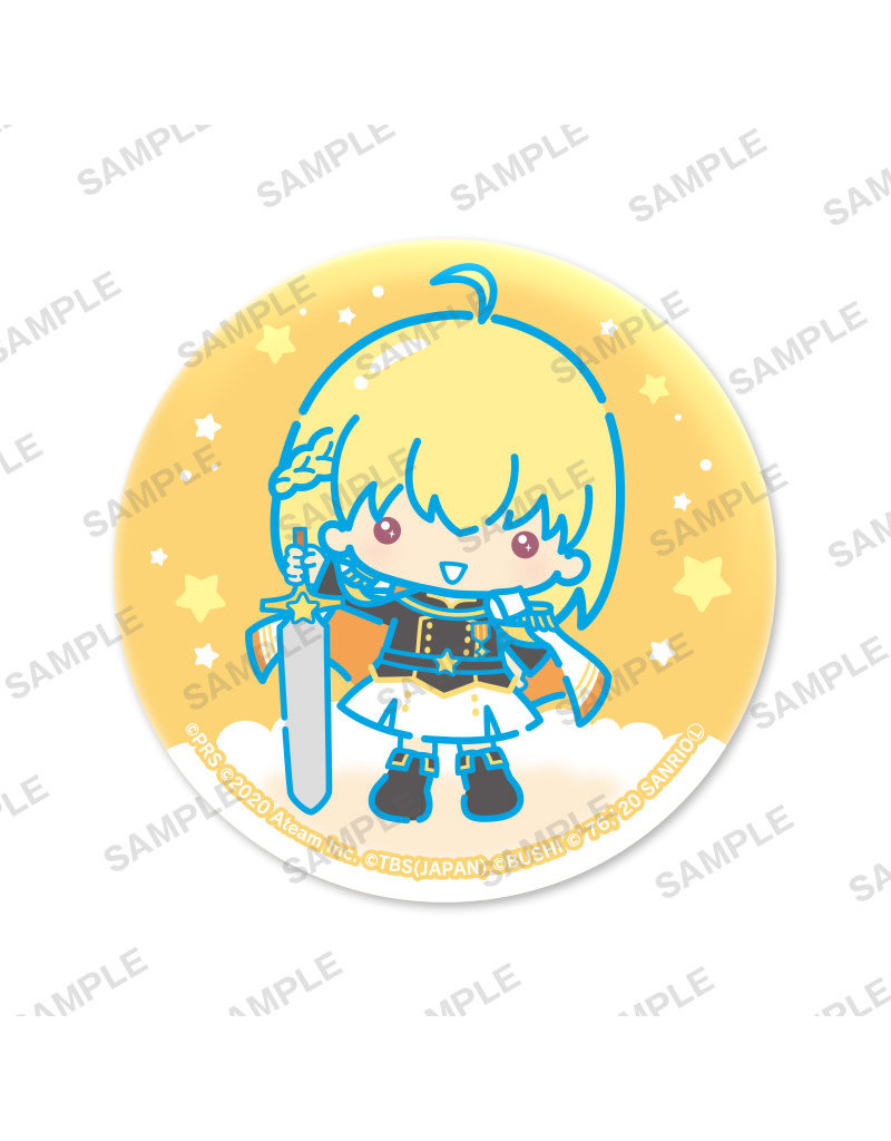 Bushiroad Revue Starlight x Sanrio Little Twin Stars Can Badge Siegfeld