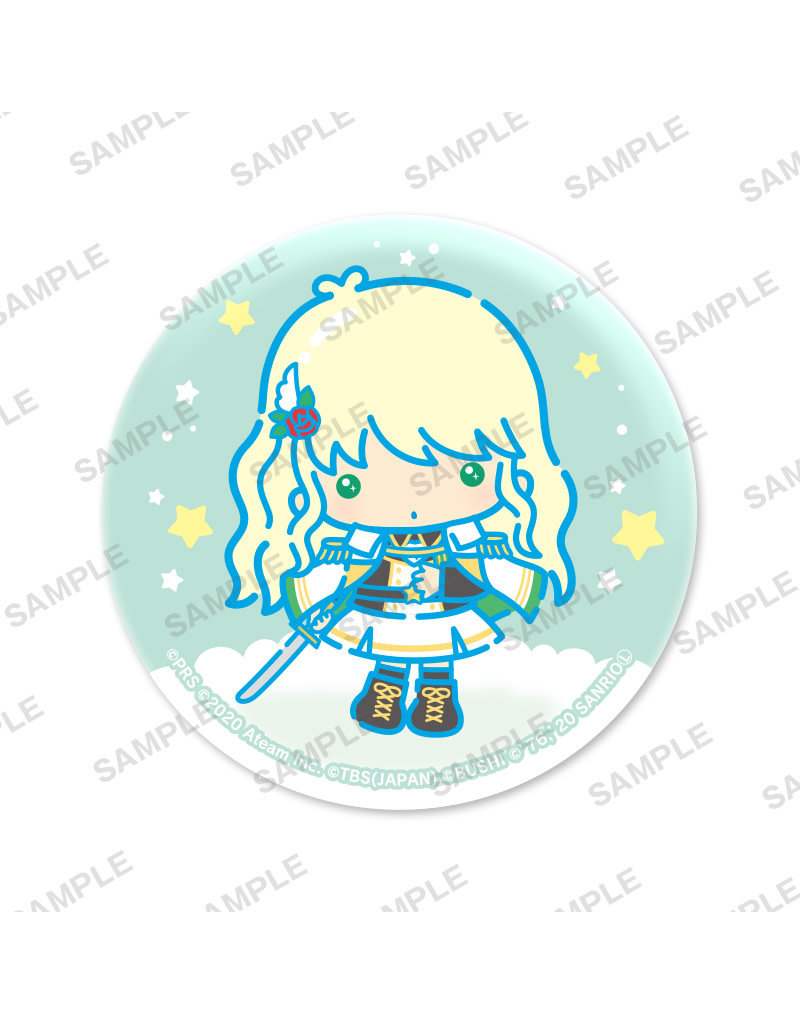 Bushiroad Revue Starlight x Sanrio Little Twin Stars Can Badge Siegfeld