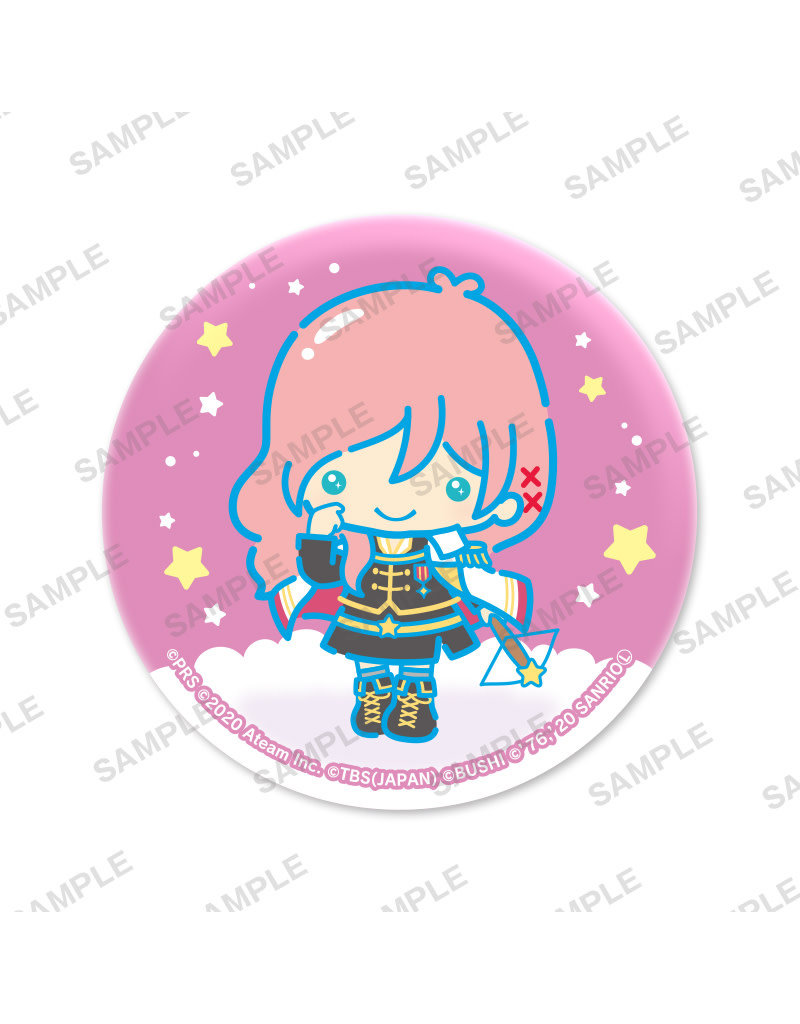 Bushiroad Revue Starlight x Sanrio Little Twin Stars Can Badge Siegfeld