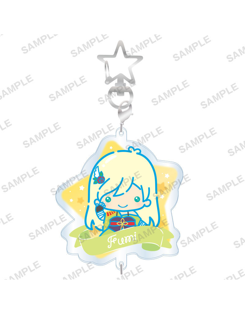 Bushiroad Revue Starlight x Sanrio Little Twin Stars Keychain Rinmeikan