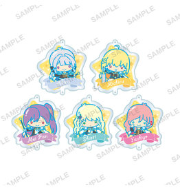 Bushiroad Revue Starlight x Sanrio Little Twin Stars Keychain Siegfeld Institute of Music