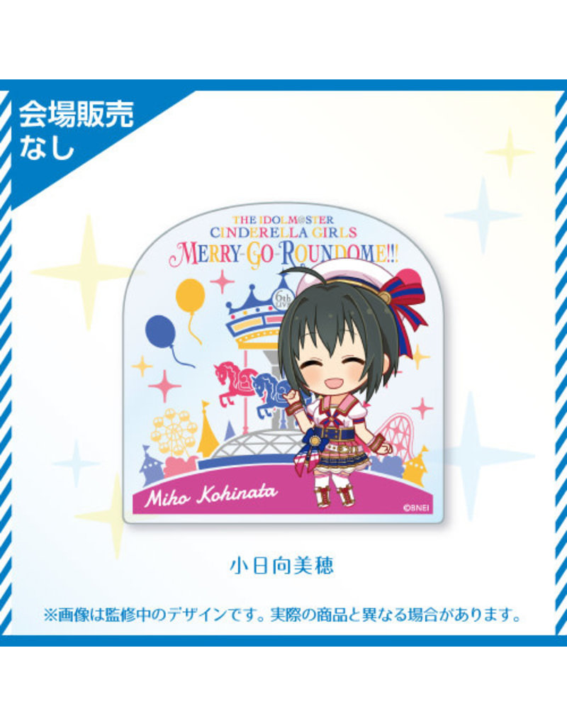 Bandai Namco Idolm@ster Cinderella Girls 6th Live (Cute) Acrylic Badge