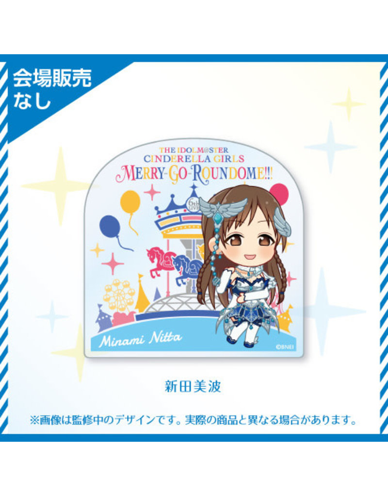 Bandai Namco Idolm@ster Cinderella Girls 6th Live (Cool) Acrylic Badge