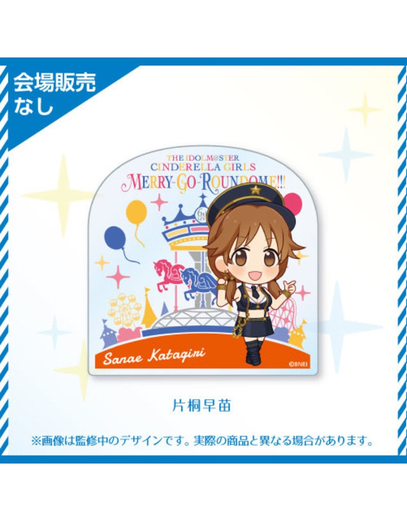 Bandai Namco Idolm@ster Cinderella Girls 6th Live (Passion) Acrylic Badge