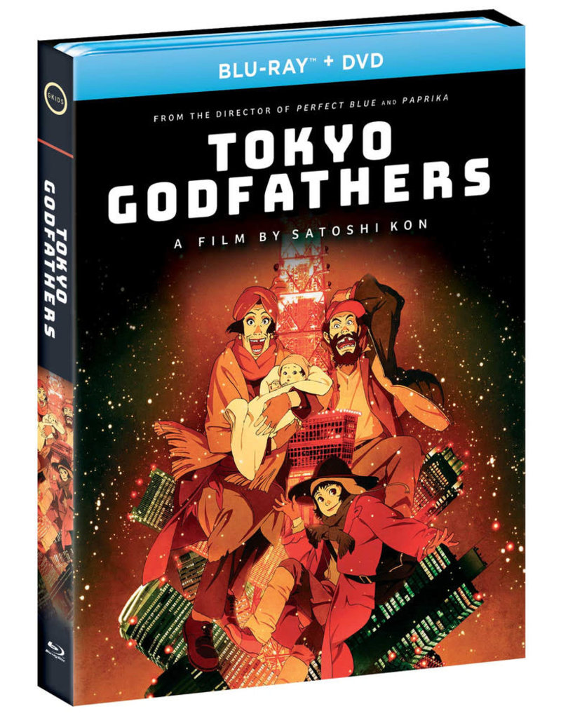 GKids/New Video Group/Eleven Arts Tokyo Godfathers Blu-Ray/DVD