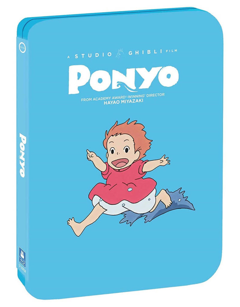 GKids/New Video Group/Eleven Arts Ponyo Steelbook Blu-Ray/DVD*