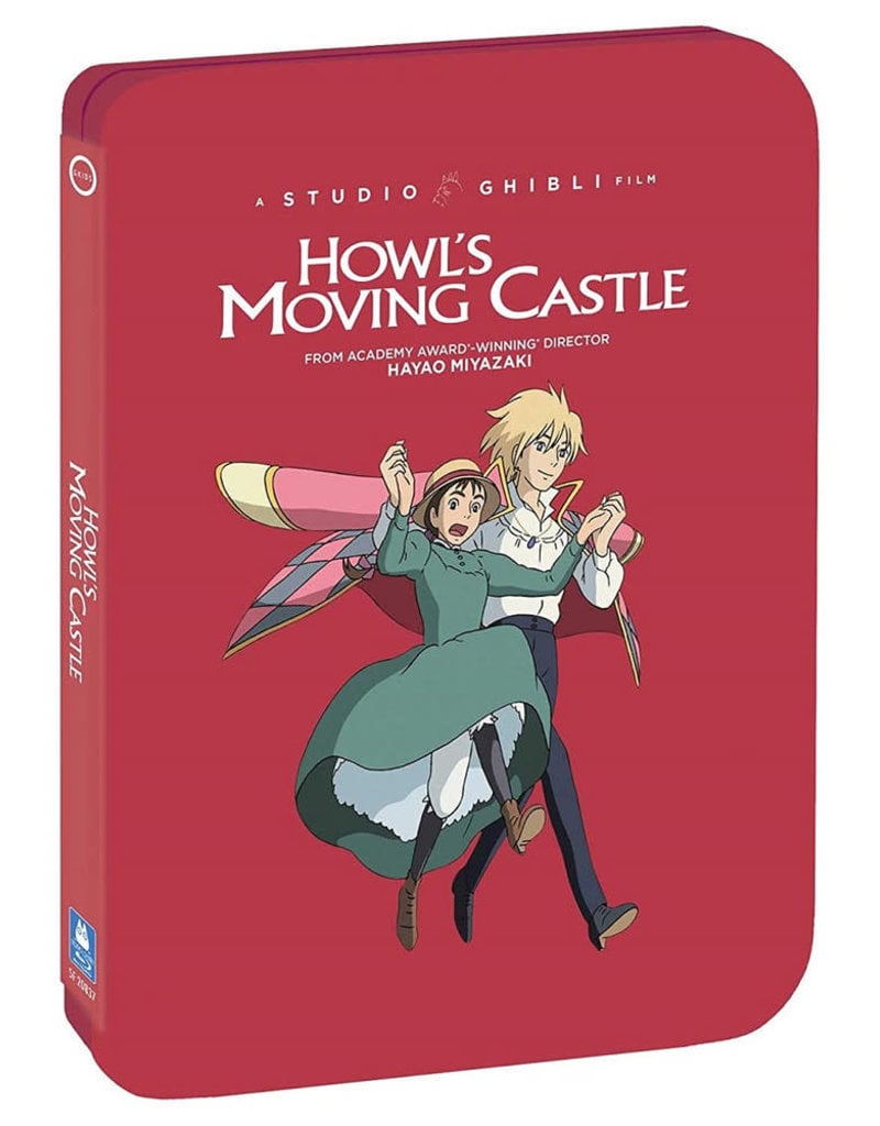 GKids/New Video Group/Eleven Arts Howl's Moving Castle Steelbook Blu-Ray/DVD