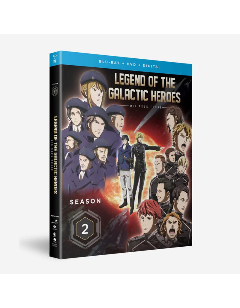 Crunchyroll Ent Legend of the Galactic Heroes Die Neue These Season 2 Blu-Ray/DVD