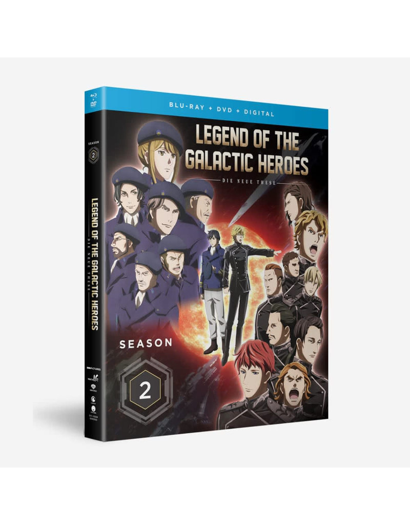 Funimation Entertainment Legend Of The Galactic Heroes Die Neue These Season 2 Blu-Ray/DVD