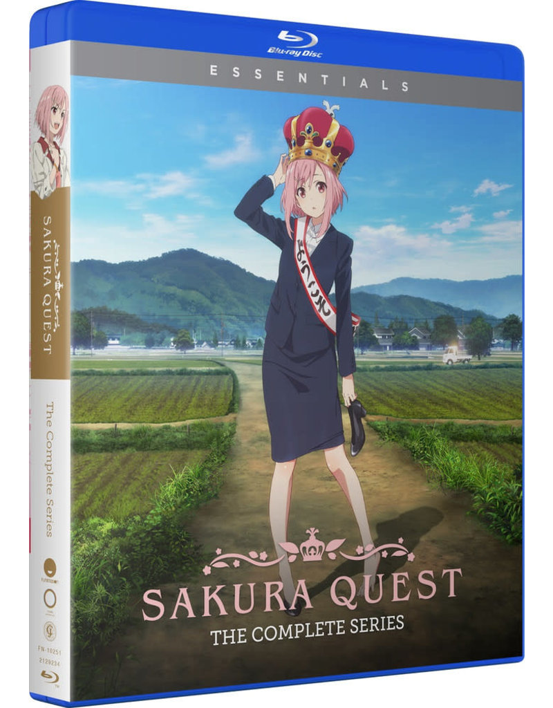 Funimation Entertainment Sakura Quest Complete Series Essentials Blu-Ray