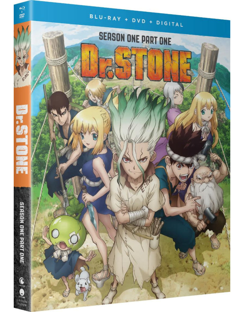 Funimation Entertainment Dr. STONE Season 1 Part 1 Blu-Ray/DVD*