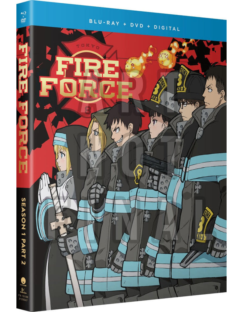 Funimation Entertainment Fire Force Season 1 Part 2 Blu-Ray/DVD*