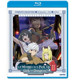 Sentai Filmworks Is It Wrong To Try To Pick Up Girls In A Dungeon?! S2 Blu-Ray