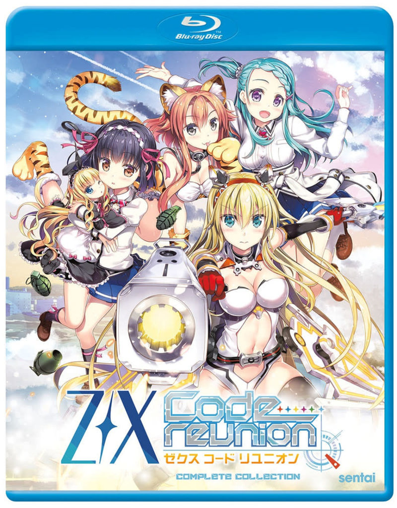 Sentai Filmworks Z/X Code Reunion Blu-Ray