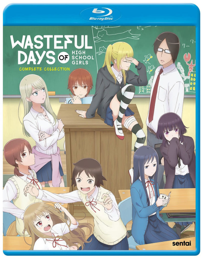 Sentai Filmworks Wasteful Days Of High School Girls Blu-Ray