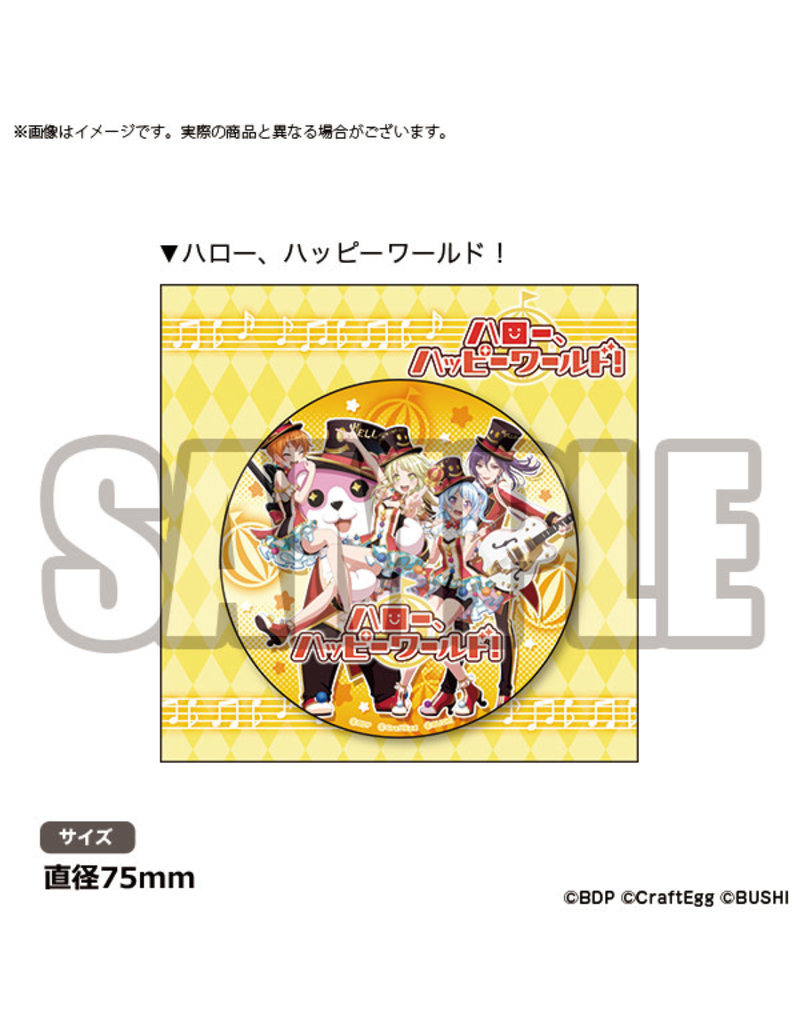 Bushiroad Hello Happy World Button Bushiroad Event Exclusive