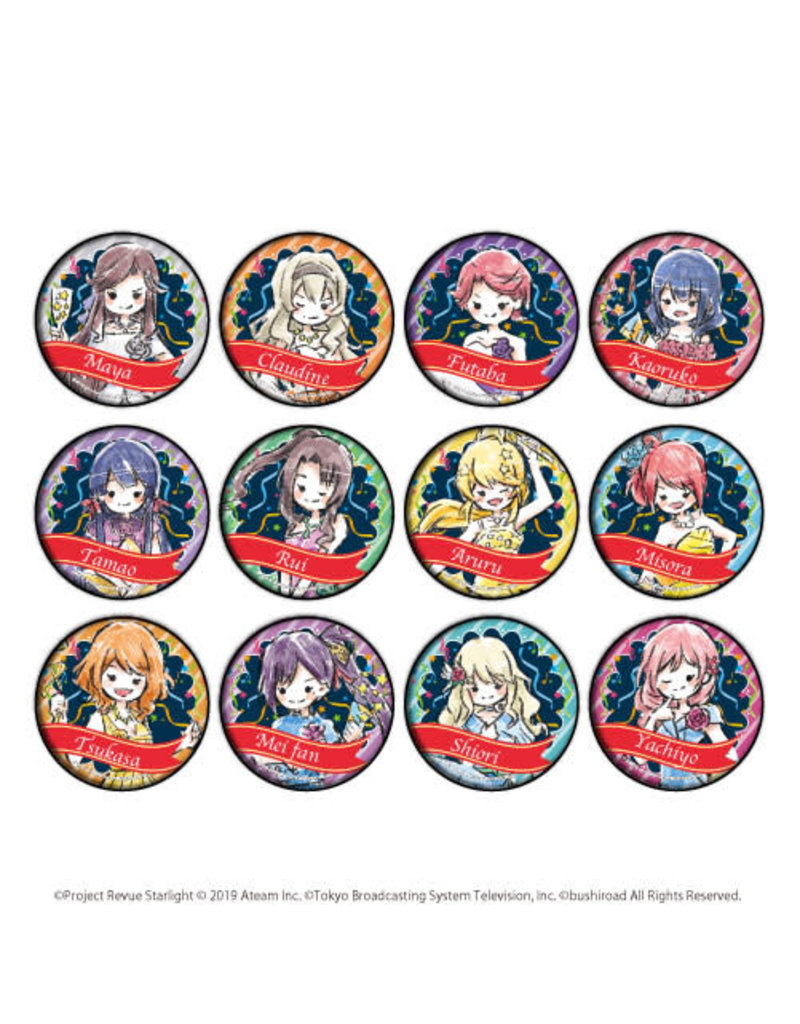 Revue Starlight RE:Live GraffArt Anniver. Can Badge Set B