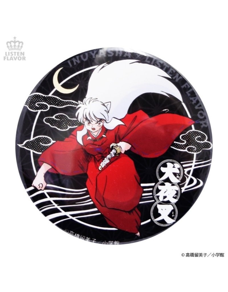 Inu Yasha Can Badge Listen Flavor