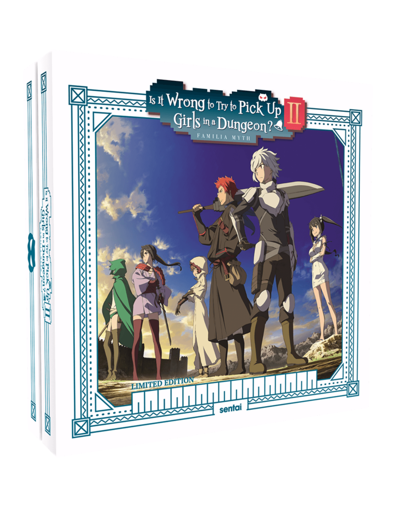 Sentai Filmworks Is It Wrong To Try To Pick Up Girls In A Dungeon?! Season 2 Premium Box Set Blu-Ray/DVD