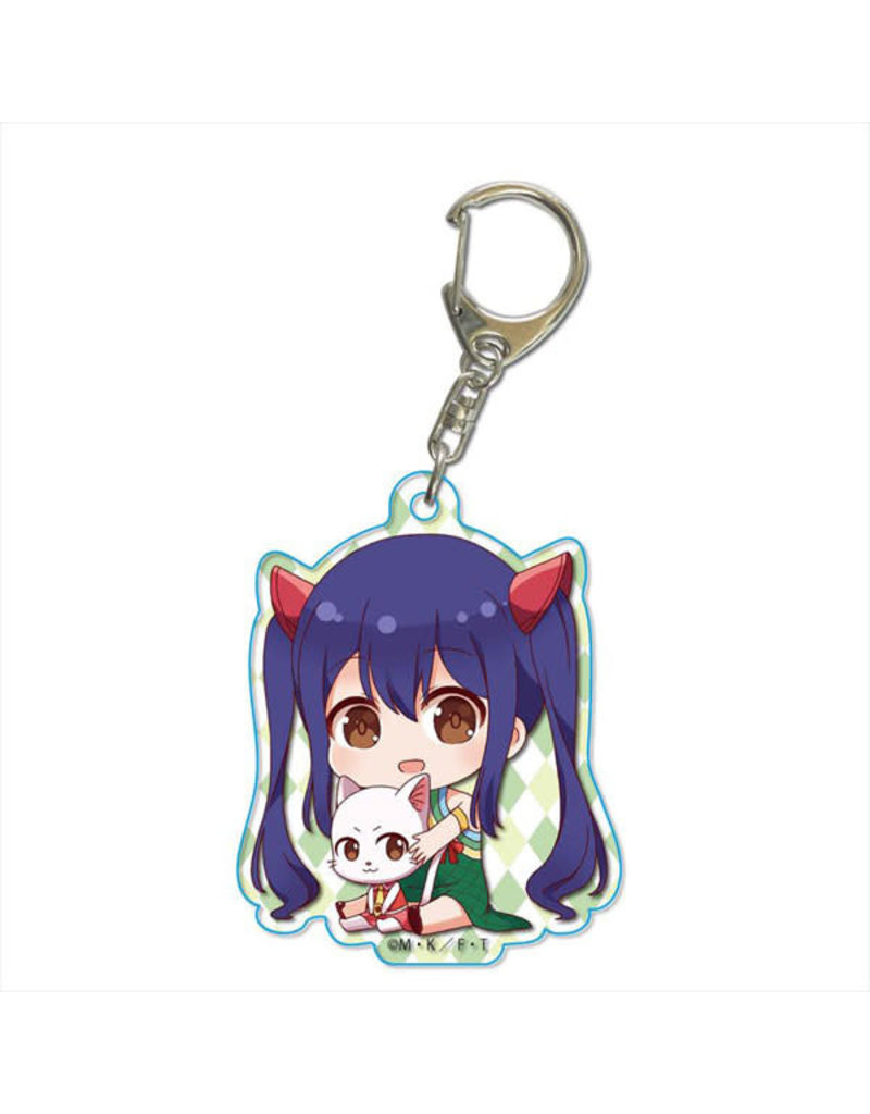 Fairy Tail Gyugyutto Keychain Wendy Marvell