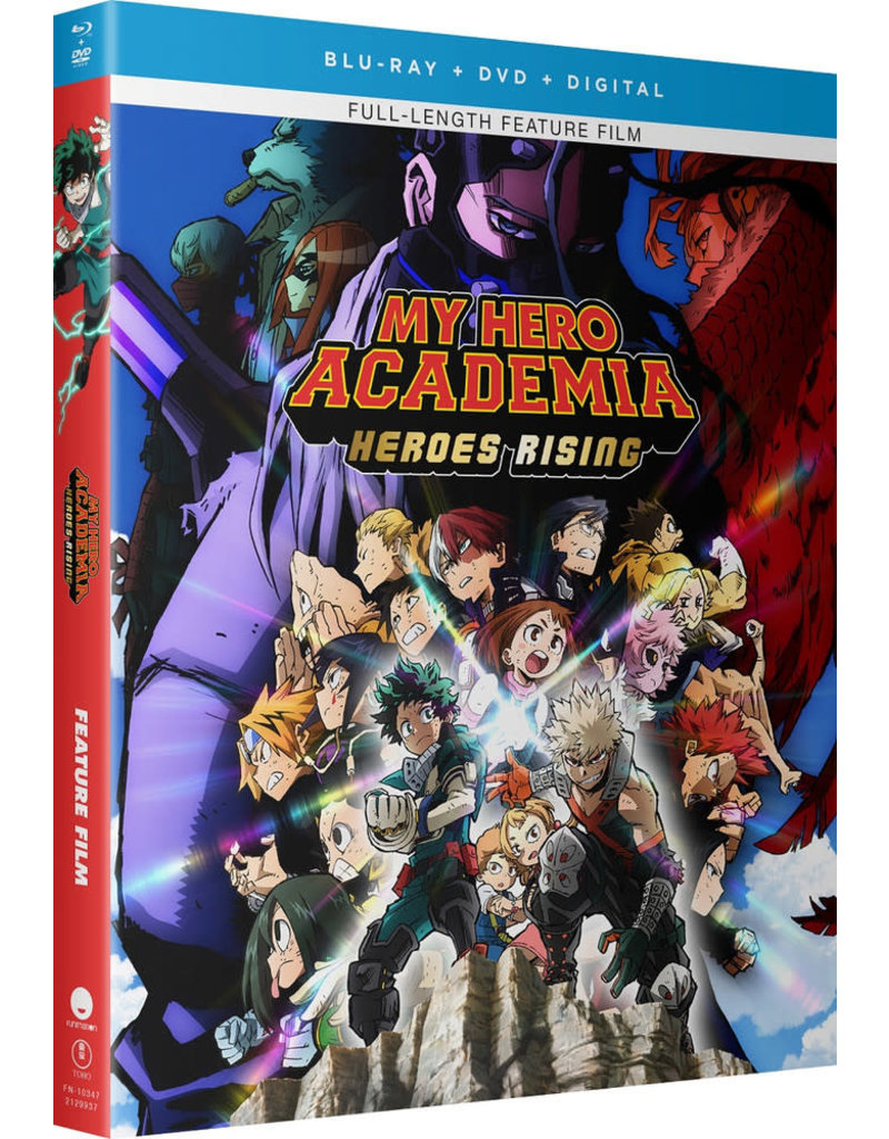 Funimation Entertainment My Hero Academia Heroes Rising Blu-Ray/DVD
