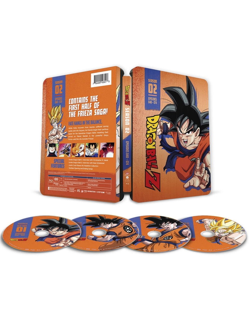 Coffret Blu Ray Dragon Ball Dragon Ball Z Season 2 Steelbook Blu-ray - Collectors Anime LLC