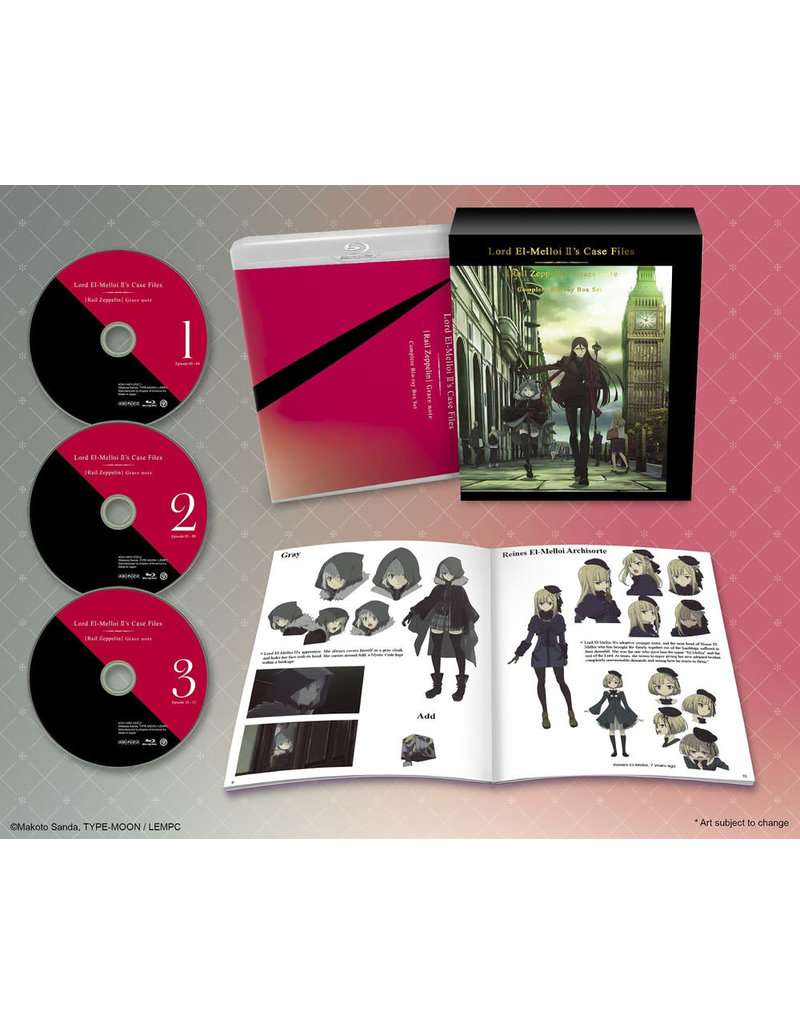 Aniplex of America Inc Lord El-Melloi II's Case Files [Rail Zeppelin] Grace note Box Set Blu-ray