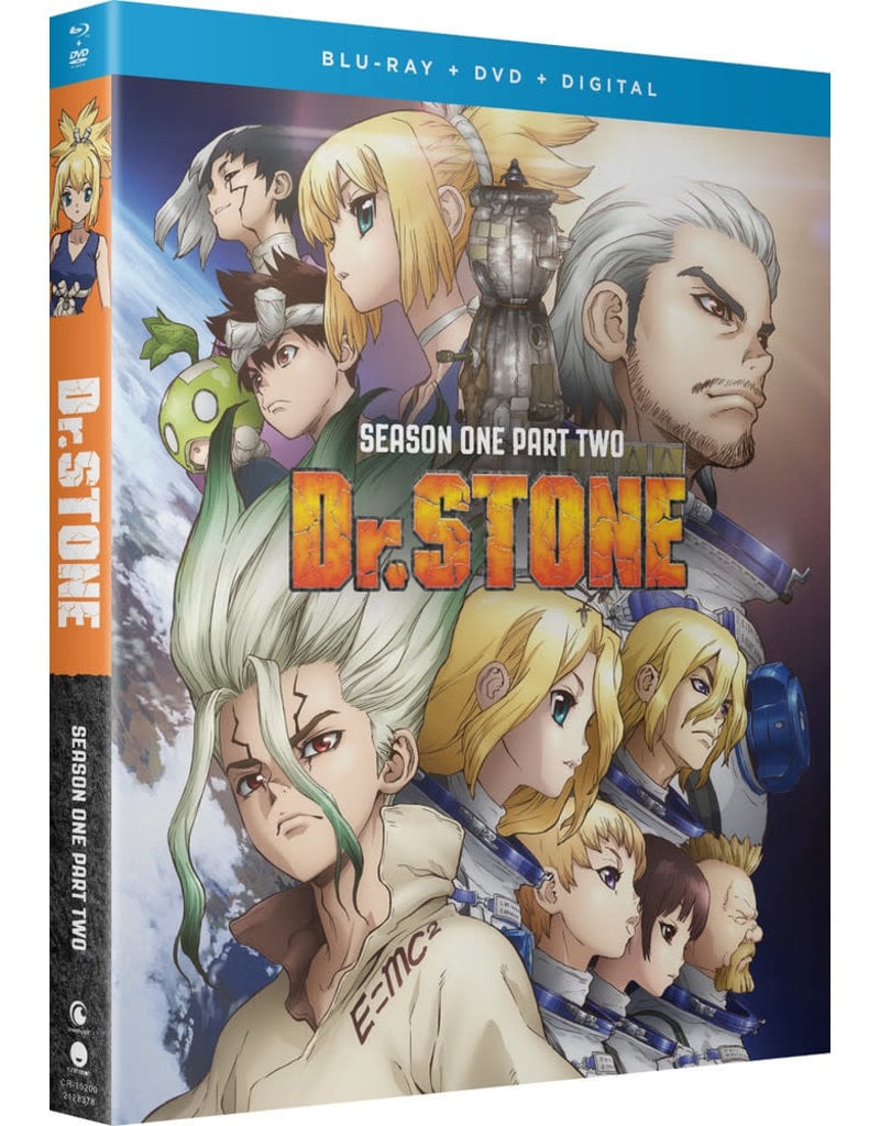 Funimation Entertainment Dr. STONE Season 1 Part 2 Blu-ray/DVD