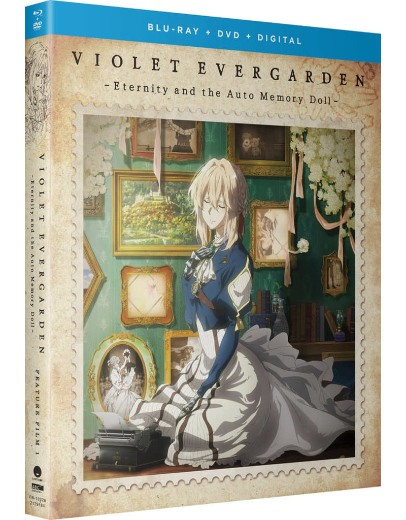 Funimation Entertainment Violet Evergarden : Eternity and the Auto Memory Doll Movie Blu-ray/DVD