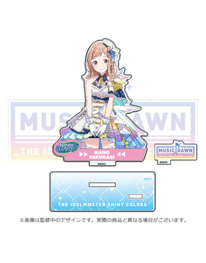 Bandai Namco Idolm@ster Shiny Colors Music Dawn Illumination Stars Acrylic Stand